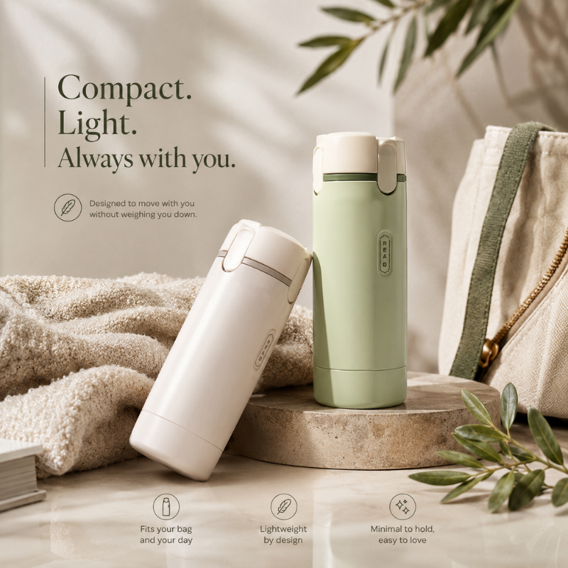 InfinityGo 4-in-1 Travel Bottle Set