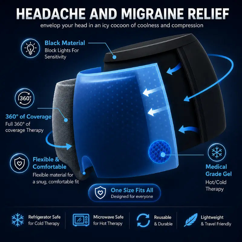 TheInfinityGo™ Migraine Relief Cap