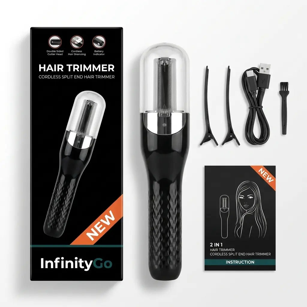InfinityGo Cordless Split End Hair Trimmer
